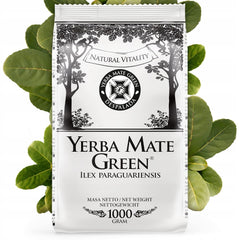 Yerba  Brazilia Despalada 1 kg ● Ceai mate uscat la aer din frunze de mate ● Mate paraguayan natural 50 g ● Aromă naturală de ceai mate ● Ceai yerba mate fără aditivi ● Ceai mate în vrac