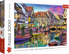 Trefl 27118 Puzzle, Colmar, Franța, 2000 piese, Pentru copii cu vârsta de peste 12 ani Puzzle Naty Shop Titlu implicit
