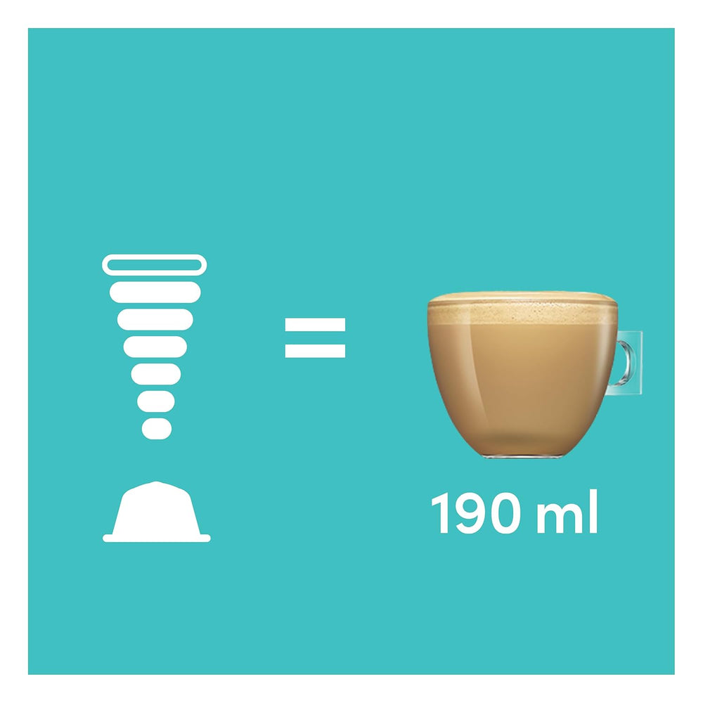 NESCAFÉ DOLCE GUSTO Flat White Kaffeekapseln 3er Pack (3 x 16 Kapseln)