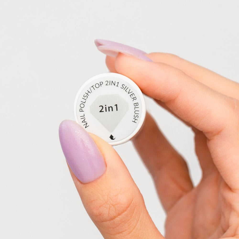 Oja Semilac Top Classic SILVER BLUSH 7 ml