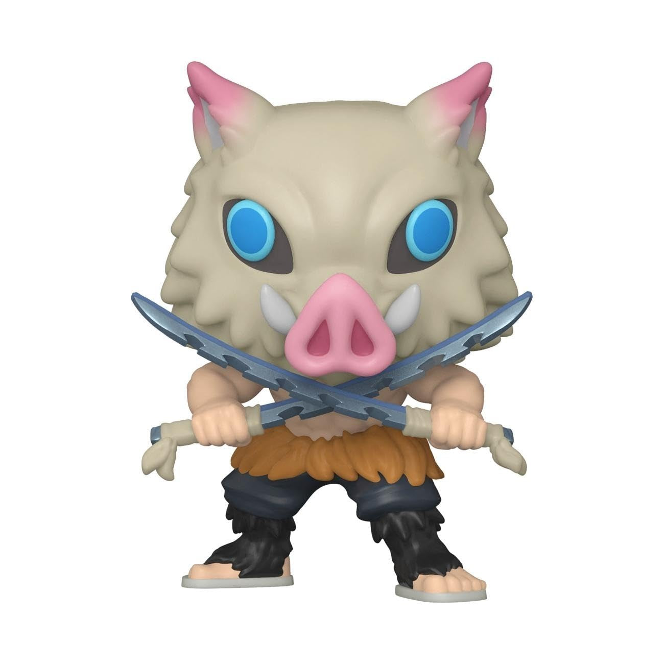 Funko Pop! Animation: Demon Slayer - Inosuke Hashibira - Figurină de colecție din vinil - Idee de cadou - Marfă oficială - Jucării pentru copii și adulți - Fanii anime - Figură model pentru colecționari Action figures Naty Shop