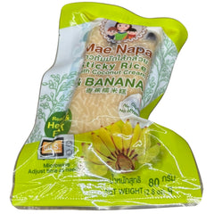 - Orez lipicios cu nucă de cocos și banană - (6 x 80 g)