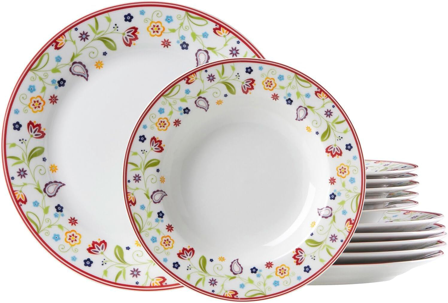 Ritzenhoff & Breker Kaffeeservice Doppio Shanti, 18-Teilig Seturi vesela masa Naty Shop Tafelservice