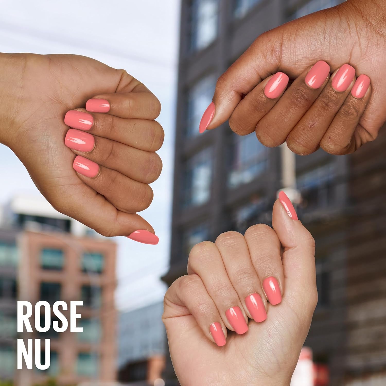 Oja Maybelline New York Super Stay Ink Bonder 135 Nude Rose – ojă de lungă durată pentru unghii puternice și culoare intensă, 12,3 ml