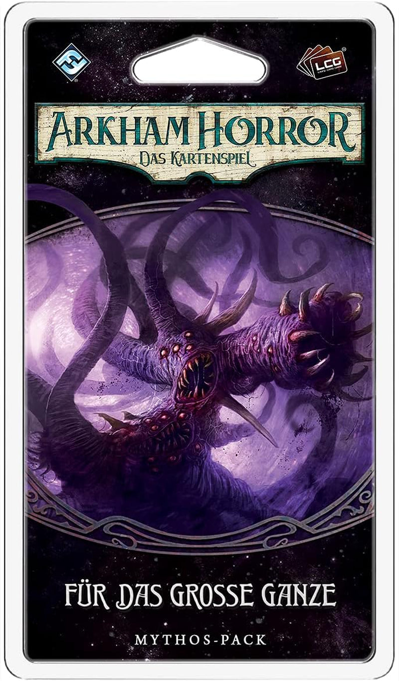 Fantasy Flight Games, Arkham Horror: LCG, Joc de bază, Joc pentru experți, Joc de cărți, 1-4 jucători, Vârste 14+, 45+ minute, Germană, Multicolor, Colorat