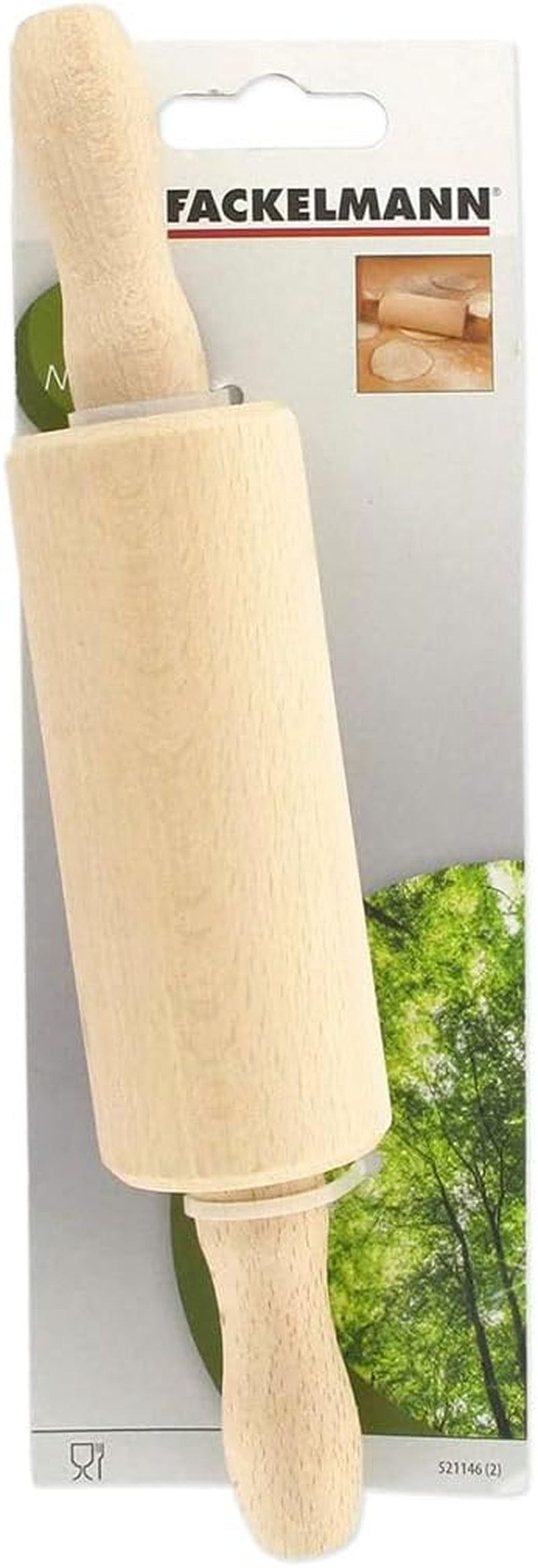 Fackelmann 521146 Sucitor mic din lemn, 23,5 x 4,5 cm, maro