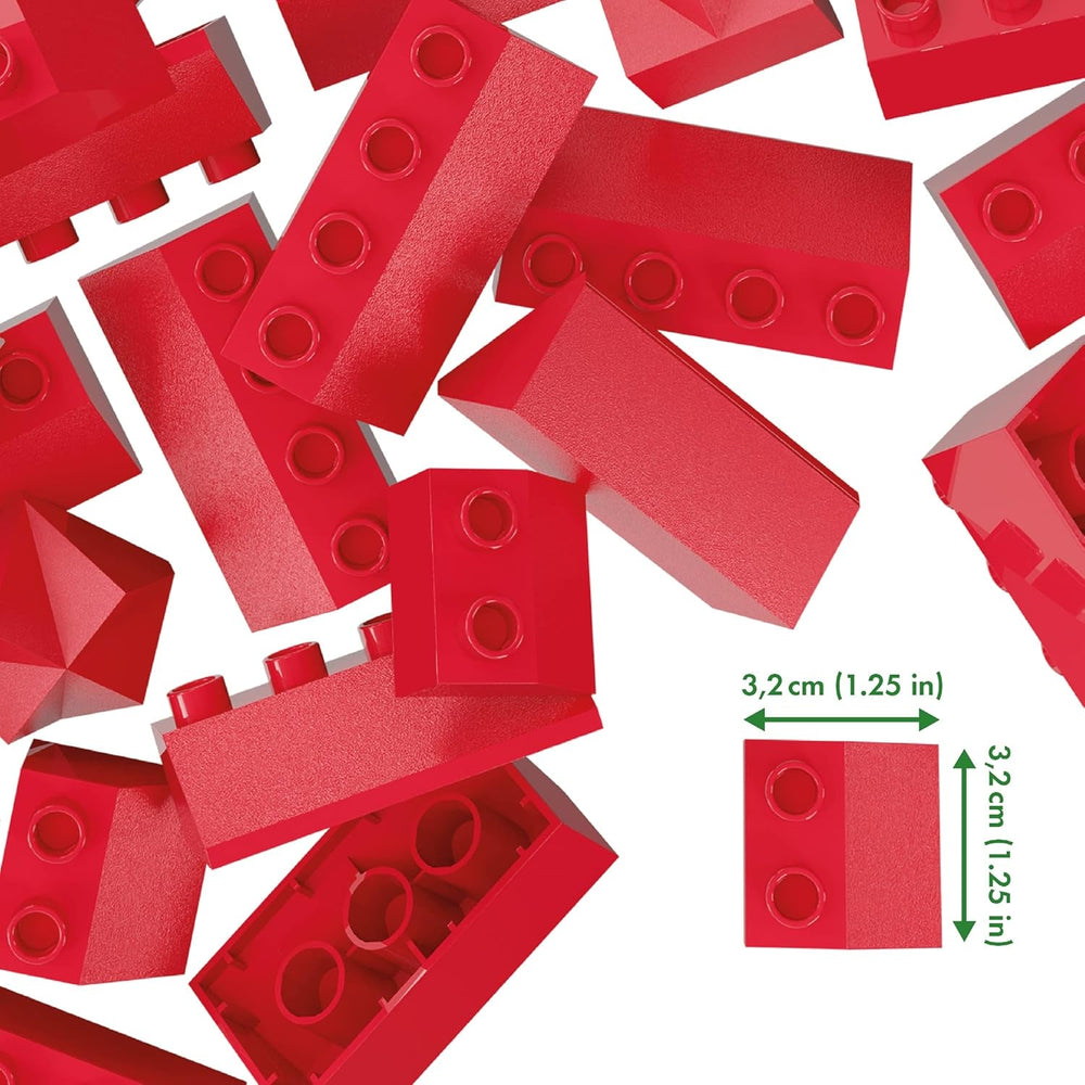Hubelino 124-teiliges Dachsteine Set