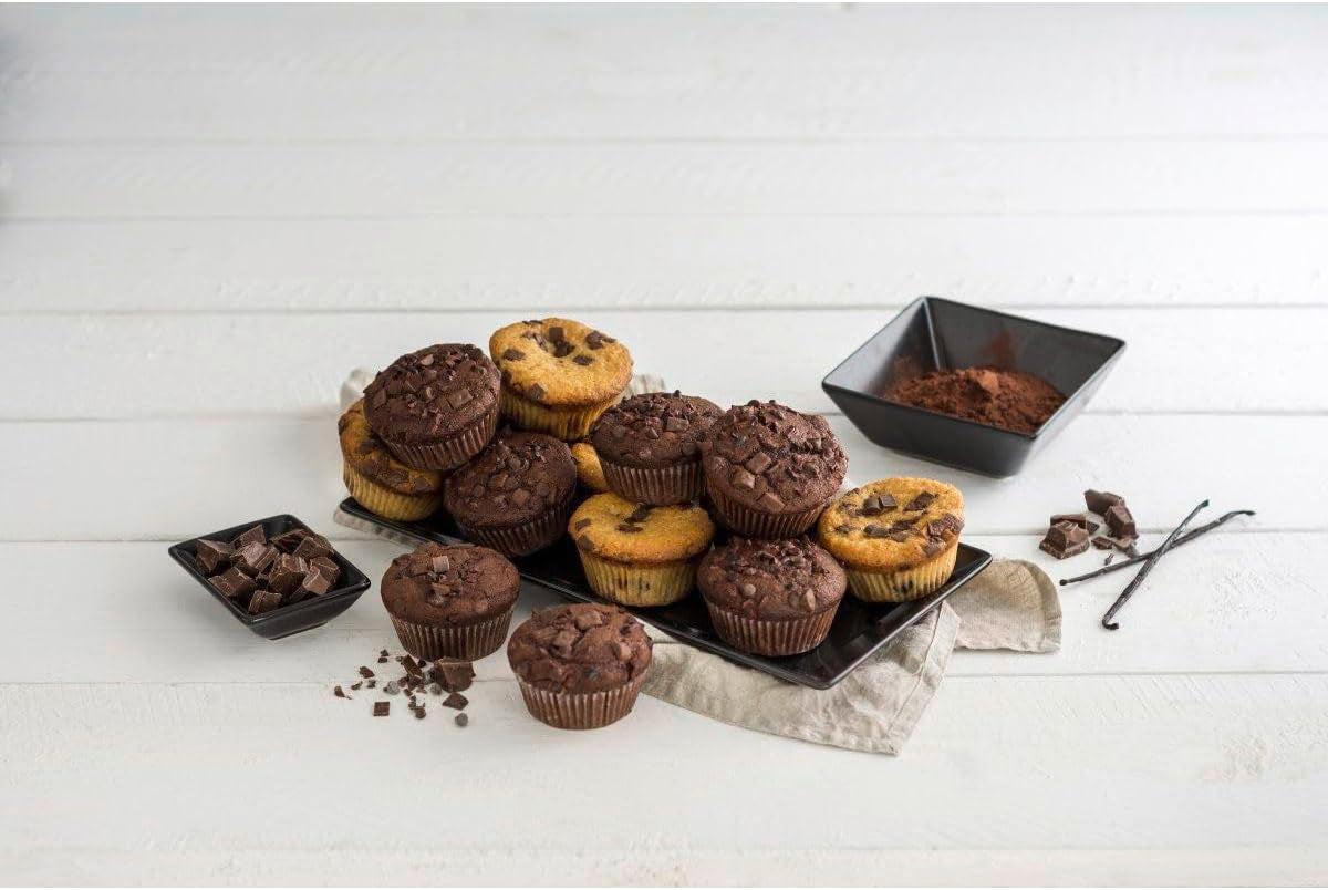 Zenker 6Er Muffinform Black Metallic, 275X190X30 Mm, Teflon Classic Antihaftbeschichtung, Hitzebeständig Bis 230°C, Leichte Reinigung, Ideal Für Köstliche Muffins Matrite si tavi pentru copt Naty Shop