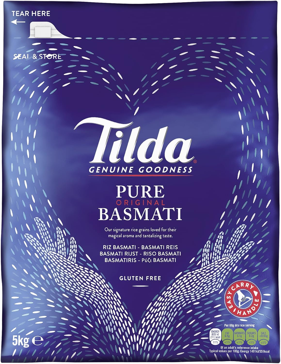Orez Basmati Tilda Pure Original, 1 pachet (1x10kg)