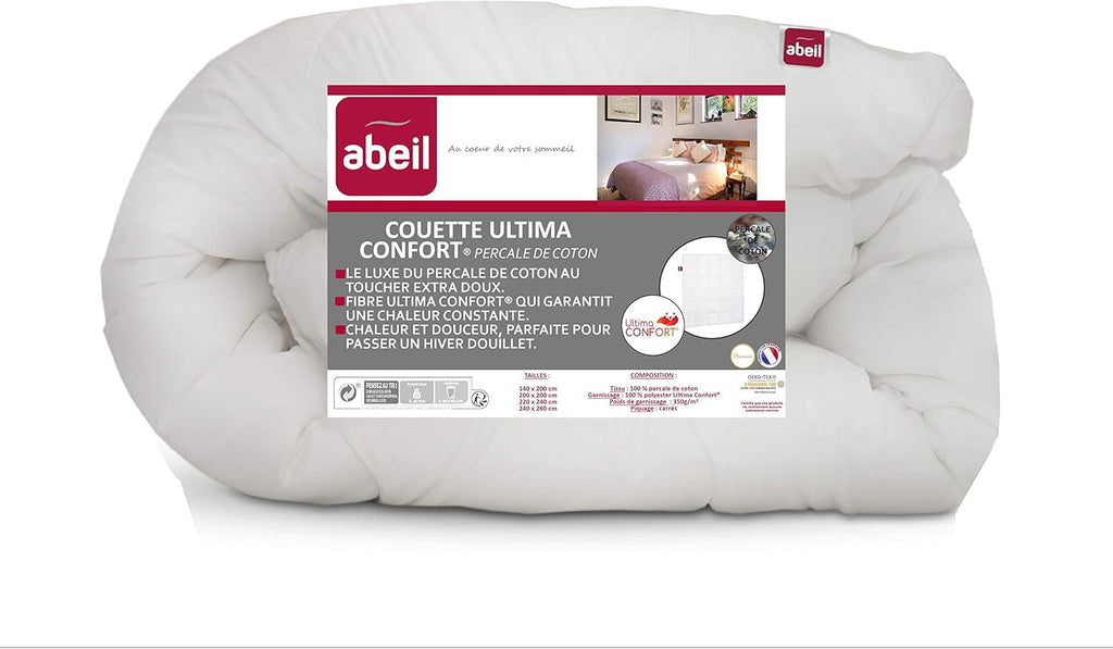 Abeil Premium Ultima Comfort plapuma din bumbac percale, 200 X 200 Cm Plapumi si pilote Naty Shop 200 X 200 Cm