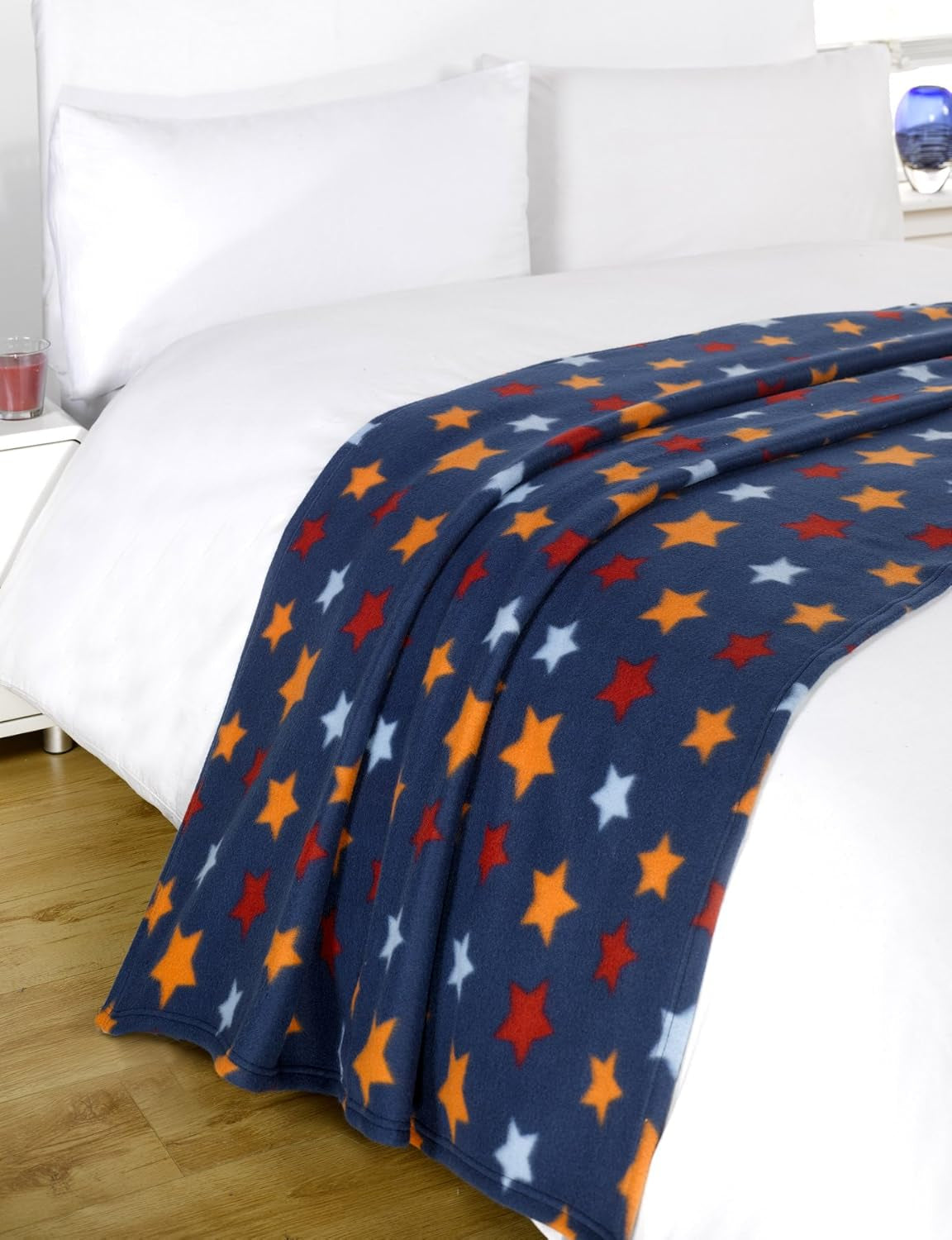 DREAMSCENE pătură confortabilă pătură pufoasă pătură fleece - living pătură cald iarna moale, canapea pătură, pătură canapea, pătură cuddly copii, living & pături cuddly 120X150Cm, canapea arunca pătură gri stele Paturi si Cuverturi Besuche den DREAMSCENE-Store Multicolor 120 X 150 Cm