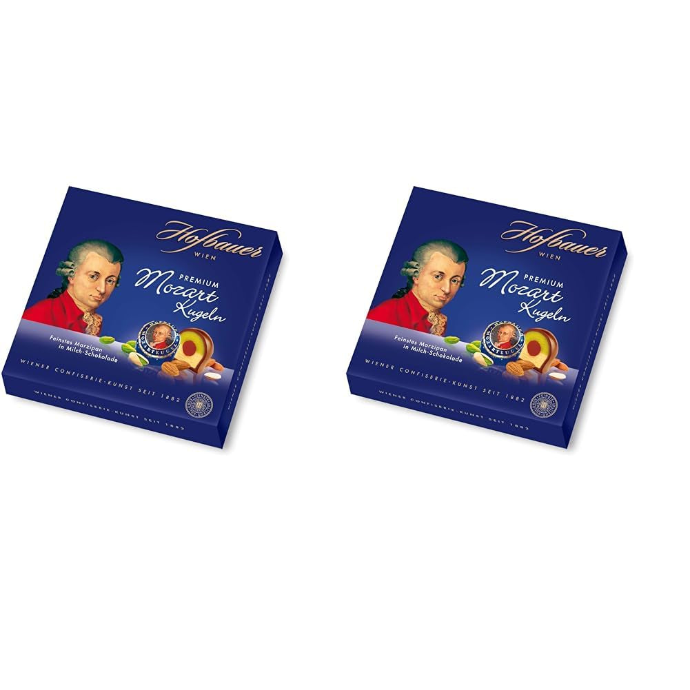 Hofbauer Vienna, Mozartkugeln 200 g, ciocolată cu lapte