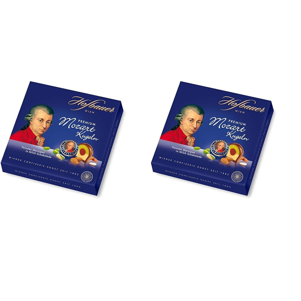 Hofbauer Vienna, Mozartkugeln 200 g, ciocolată cu lapte