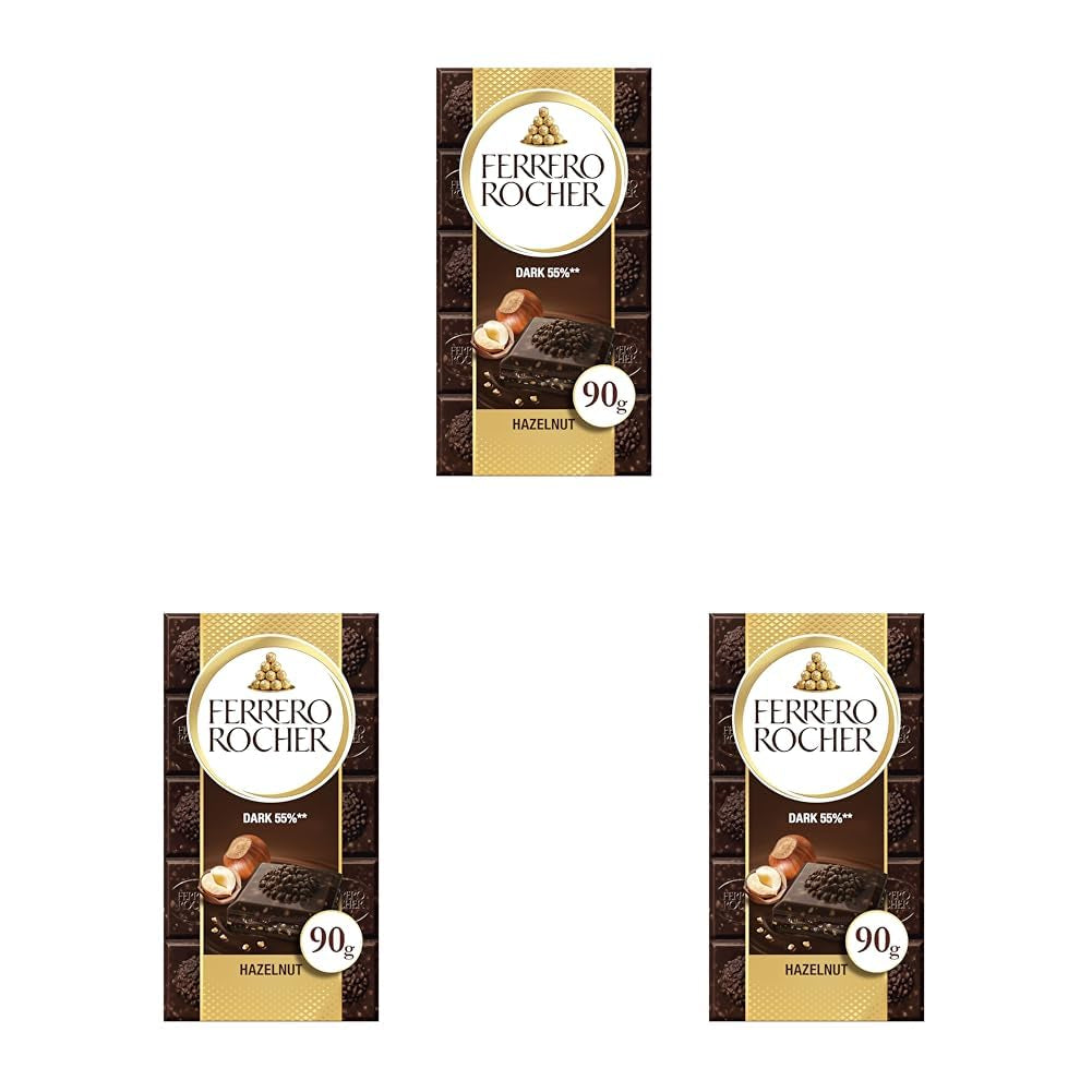 Baton Ferrero Rocher – Ciocolată albă cu alune – Cadou de Ziua Îndrăgostiților pentru el și ea – 1 baton de ciocolată x 90g