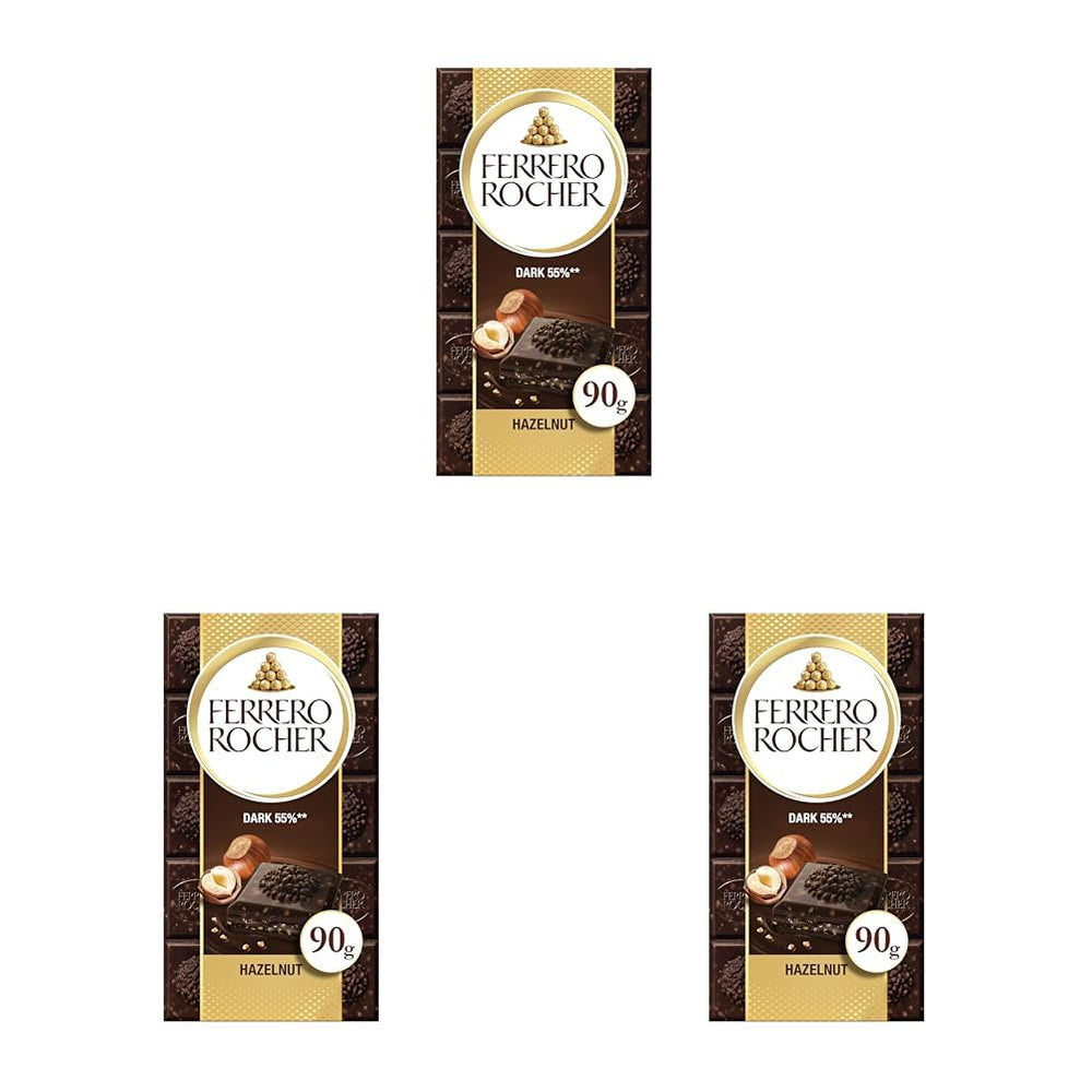 Baton Ferrero Rocher – Ciocolată albă cu alune – Cadou de Ziua Îndrăgostiților pentru el și ea – 1 baton de ciocolată x 90g