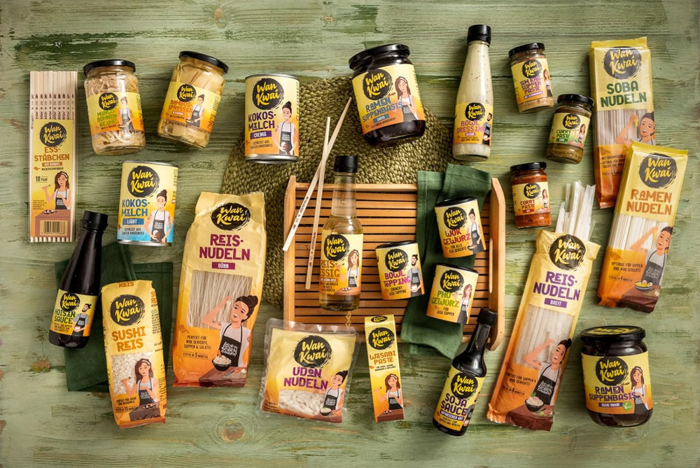 Hârtie de orez Wan Kwai Summer Roll 200g – Necesită înmuiere ușoară, perfectă pentru rulouri crocante de primăvară, rulouri proaspete de vară sau găluște la abur