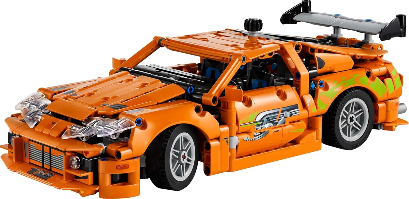 LEGO Technic Fast and Furious Toyota Supra MK4 - Spielzeug Auto - Mit 6-Zylinder-Motor & aufklappbaren Türen - Modell Set für Jungen und Mädchen ab 9 Jahren - Geschenkidee zum Geburtstag 42204