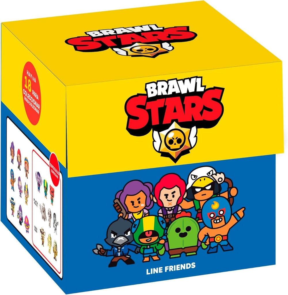 Bizak Brawl Stars 64112017-1 figură, 1 bucată, figură de 4 cm în cutie surpriză, joc multiplayer de lupte, vârsta peste 3 ani Action figures Naty Shop Titlu implicit