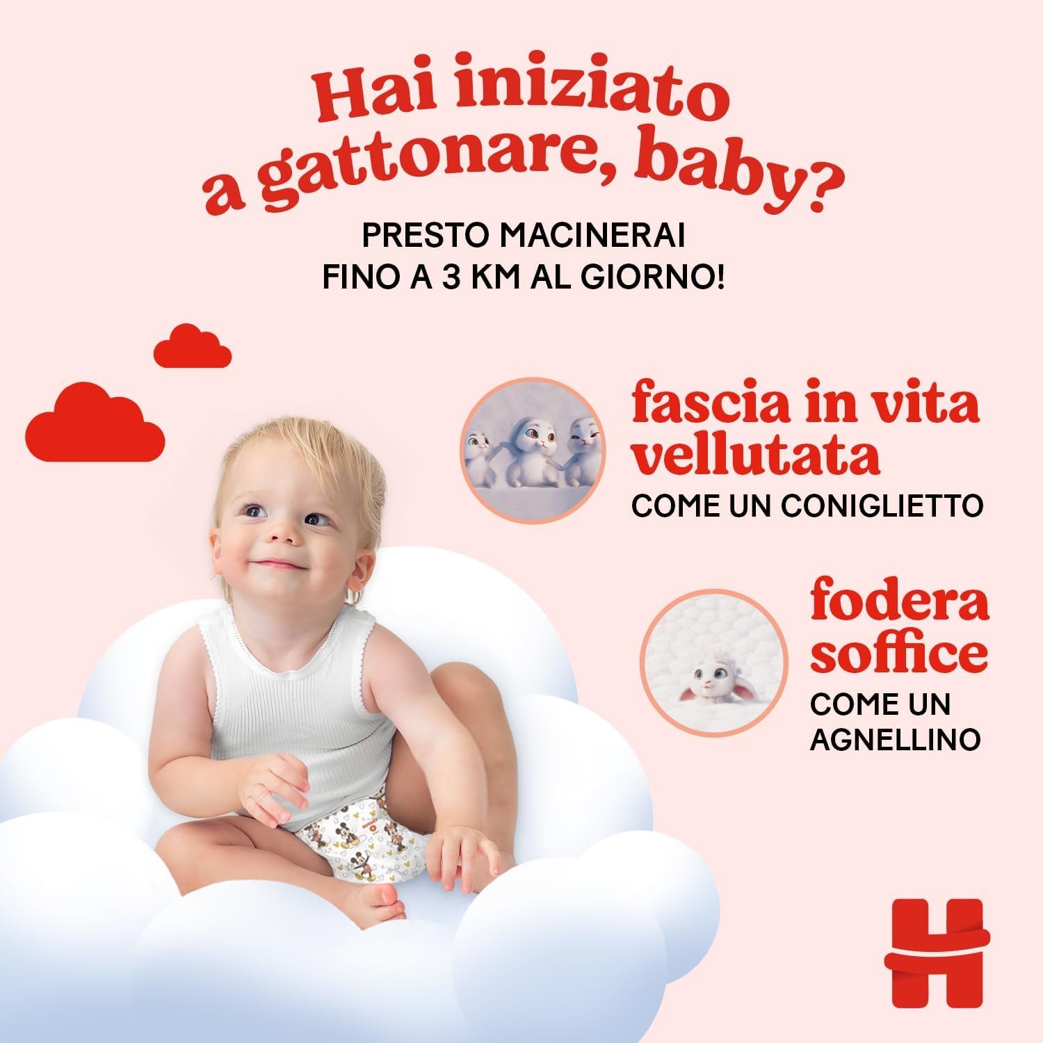 Scutece Huggies Ultra Comfort/Little Movers, mărimea 3 (4-9 kg), design Disney, absorbante, protecție integrală, 126 bucăți