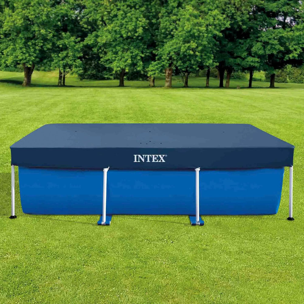 Intex 28038 - Prelată pentru piscine dreptunghiulare supraterane, PVC, albastră, 300x200 cm