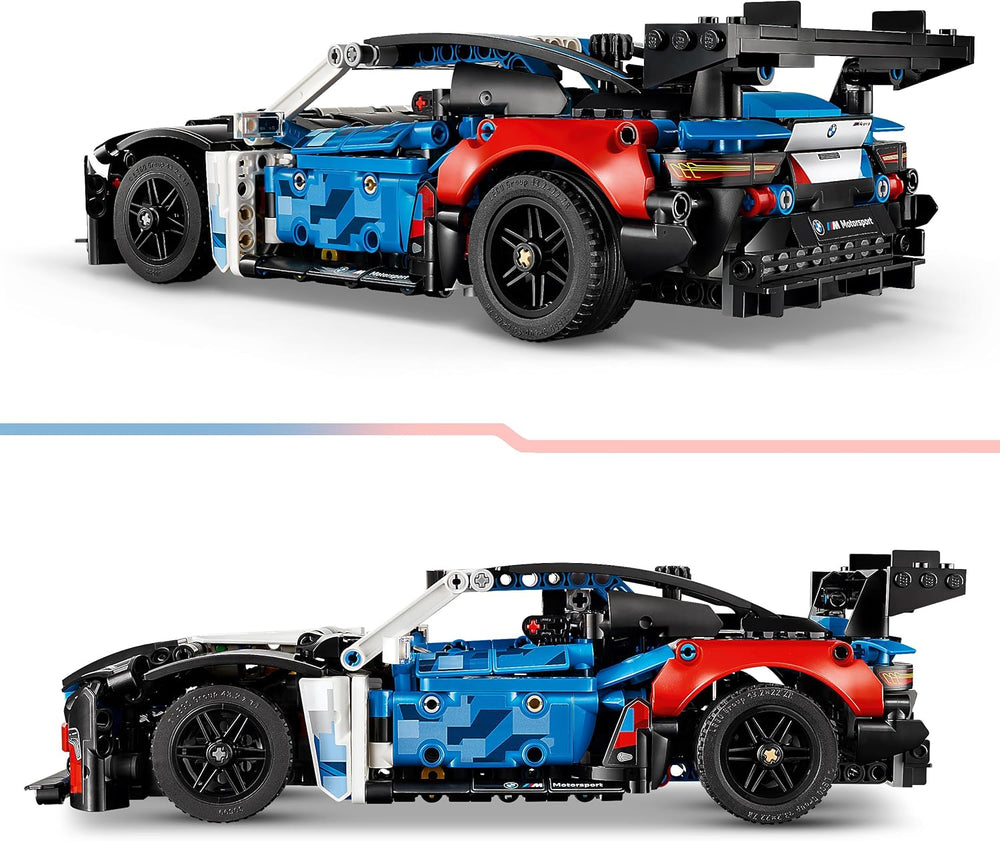 LEGO Technic BMW M4 GT3 EVO Rennwagen - Modellbausatz mit V6-Motor, Lenkung & öffnenden Türen - Gaming Geschenk für Jungen ab 11 Jahren & Jugendliche Motorsport Fans - 42226