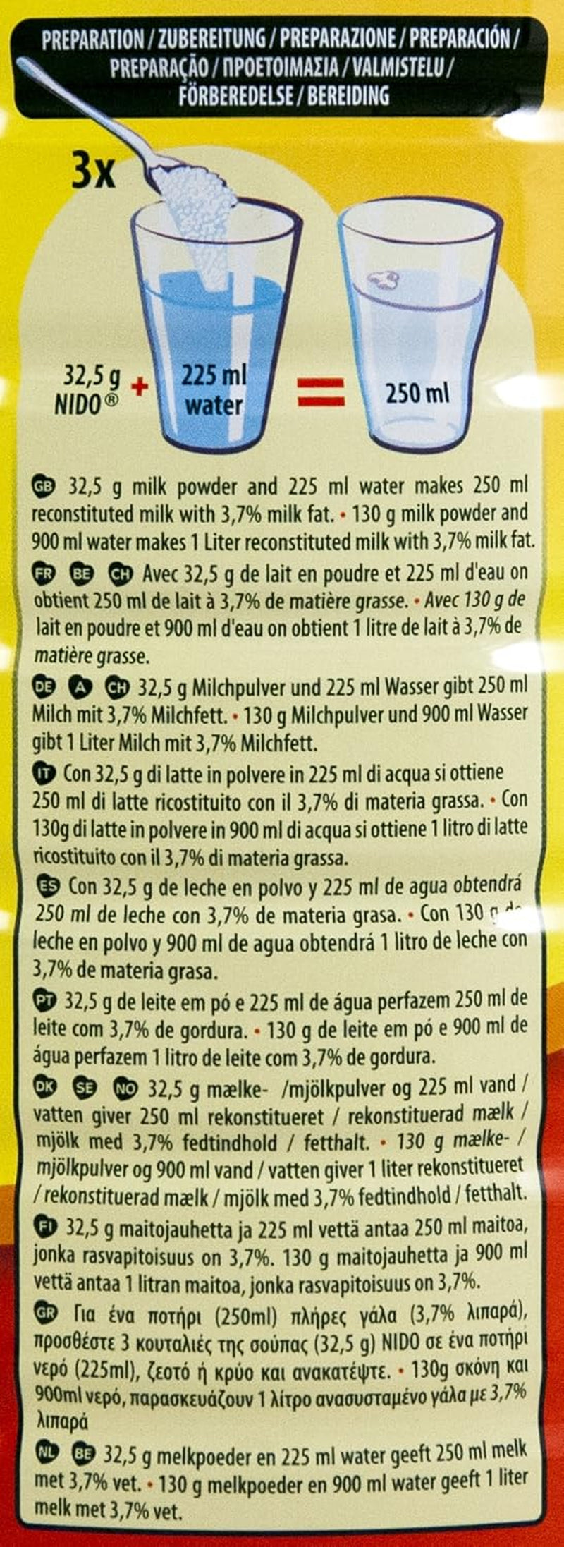 Nestlé Nestlé Instant-Vollmilchpulver 900 g