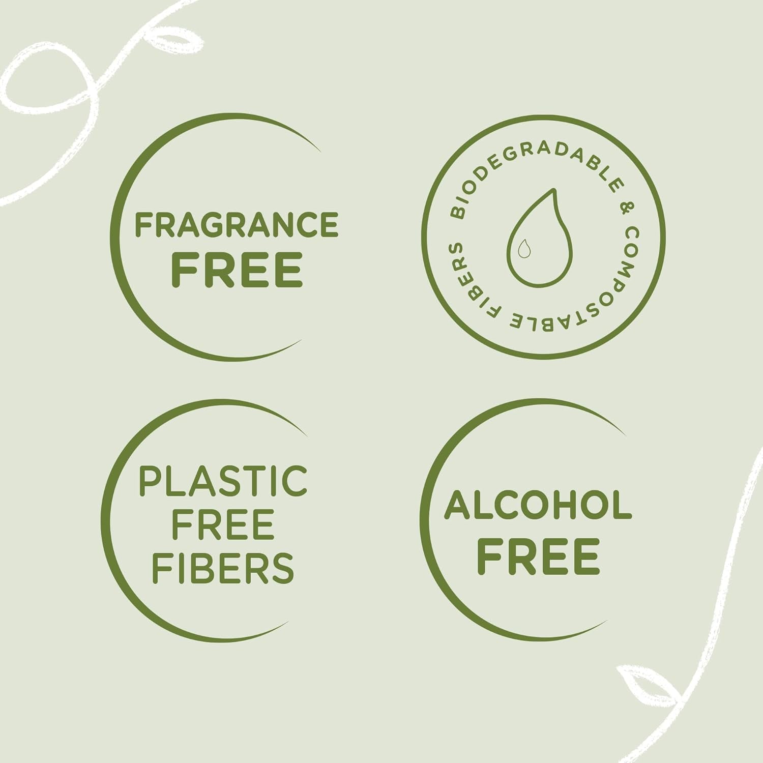 Lingette Coton À L'Eau 60 buc