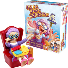 Biscuiții bunicii Goliath – Joc de petrecere distractiv pentru copii cu vârsta de 4 ani și peste, joc de reacții captivant pentru întreaga familie, idee de cadou de ziua de naștere, jocuri de societate pentru 2 până la 4 jucători – 15 min