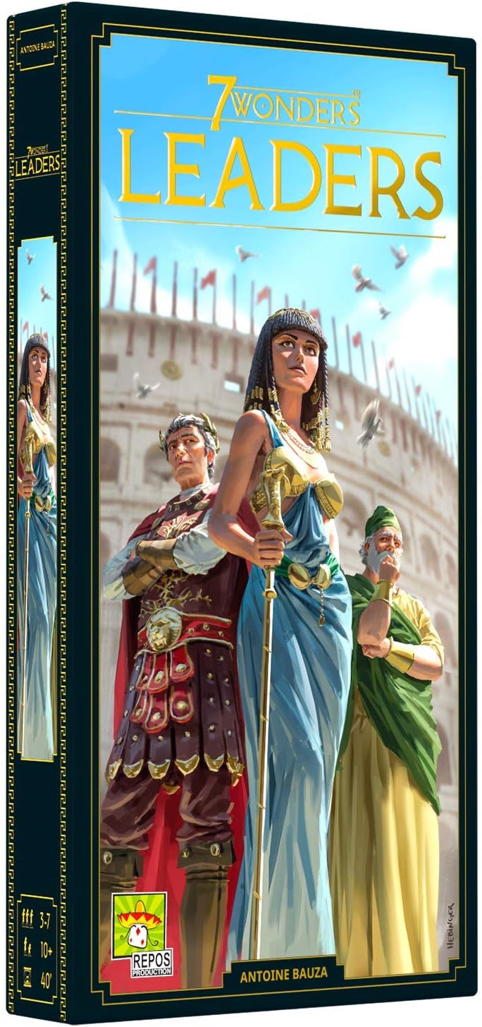 Asmodee 7 Wonders Duel, joc de bază, joc pentru cunoscători, joc de strategie, 2 jucători, vârste 10+, 30 de minute, germană