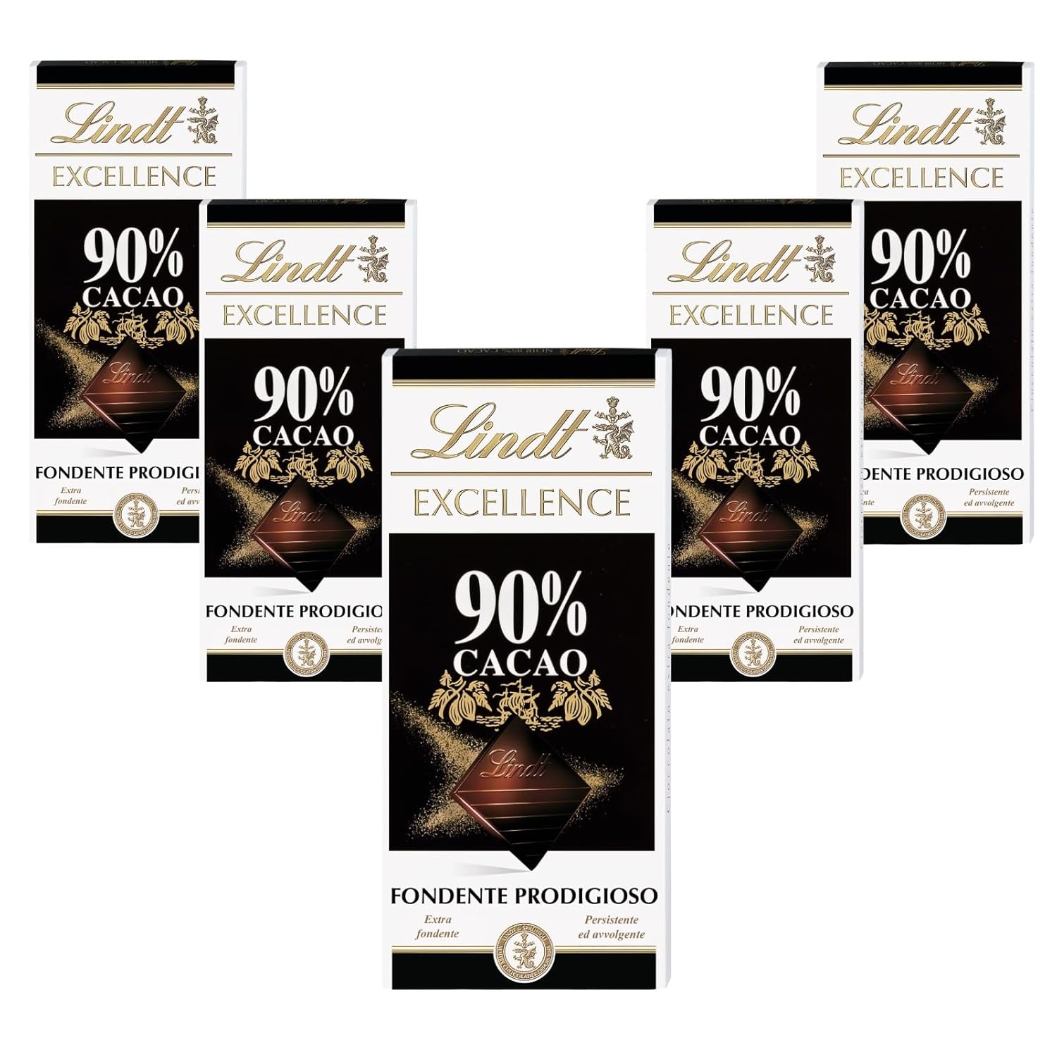 Lindt Excellence 78 La Suta Cacao Baton - Intensitate Cacao Persistenta Baton Vegan 100g Cadou Ideal