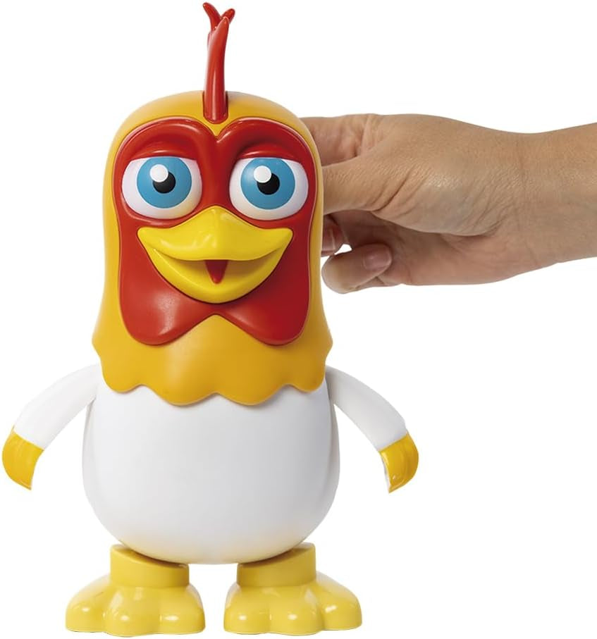 BANDAI GM85005 - Bauernhof Zenon Ballongo Bartolito-Puppe, Mehrfarbig, interaktive Lauf- und Tanzpuppe, Spielzeug mit Musik für Kinder, Party, Geburtstag
