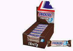 Snickers Batoane Proteice Cu Ciocolată - Gust Bogat Cu Alune Caramel Si Nuga, Pachet Vrac 18x47g