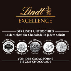 Lindt Excellence Lemn Dulce Sărat - Ciocolată Neagră Baton 100g - Aromă Intensă de Cacao