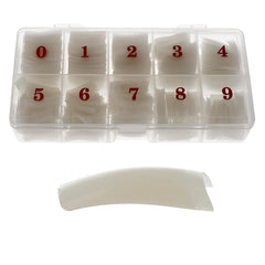 Sun Garden Nails Tipbox 500 Tips Incl. 3 Tips Glue Tips Nail Tips Glue - Modelare Unghii