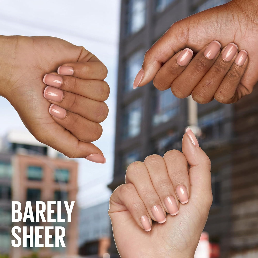 Oja Maybelline New York Super Stay Ink Bonder 113 Barely Sheer – ojă de lungă durată pentru unghii puternice și culoare intensă, 12,3 ml