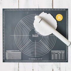 Sucitor Easy Baking, 40 cm, alb, cu inele distanțiere din silicon, fabricat din plastic alimentar