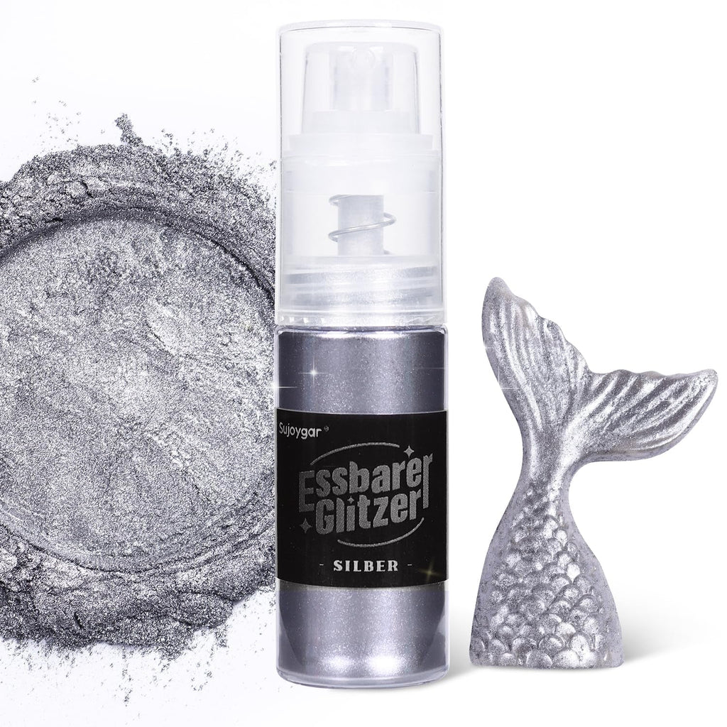 Sclipici comestibil - 10G, Sclipici auriu-roz pentru băuturi, pudră cu sclipici comestibilă, pudră de colorant alimentar, pudră aurie, pudră cu sclipici metalic, spray cu sclipici pentru cocktailuri, ciocolată, prăjituri, fondant