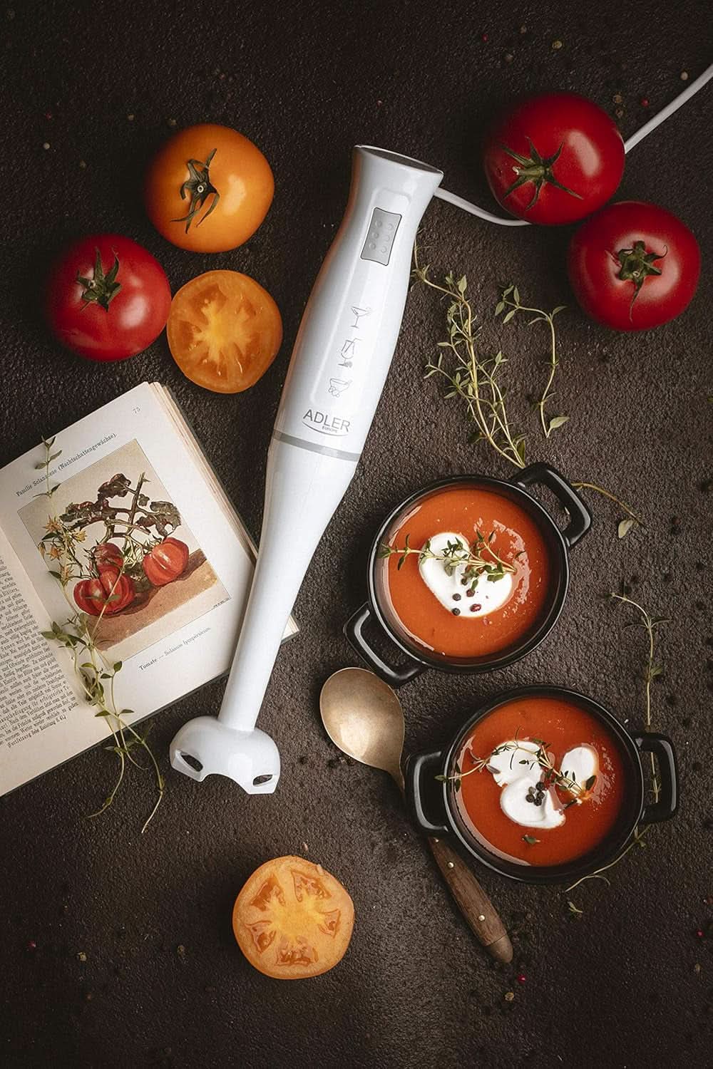 Adler AD4622 Mixer, plastic, alb Bucatarie Naty Shop