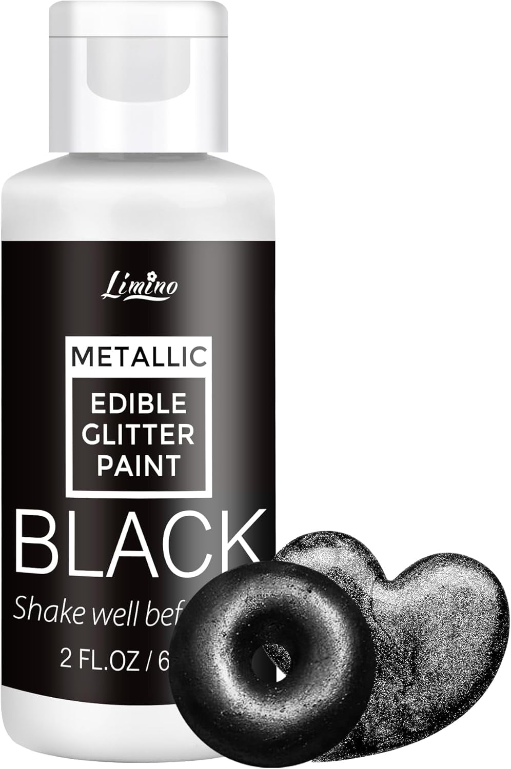 Sclipici comestibil lichid - 6 culori metalice, pudră sclipici comestibilă lichidă pentru decorarea torturilor, copt, macaroane - colorant alimentar metalic, culori sclipici pentru fursecuri, fondant, prăjituri, brioșe