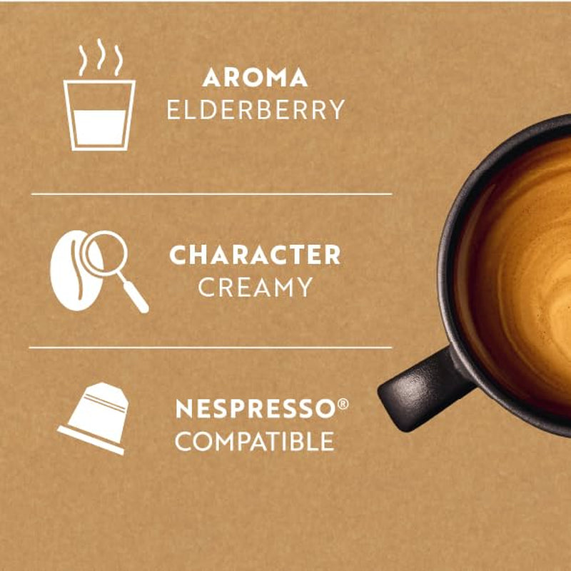 Café Royal Peru Lungo Bio – Nespresso®-kompatible Kaffeekapseln, 100% Arabica aus Peru, cremig, Intensität 5/12, Fairtrade, 100 Kapseln