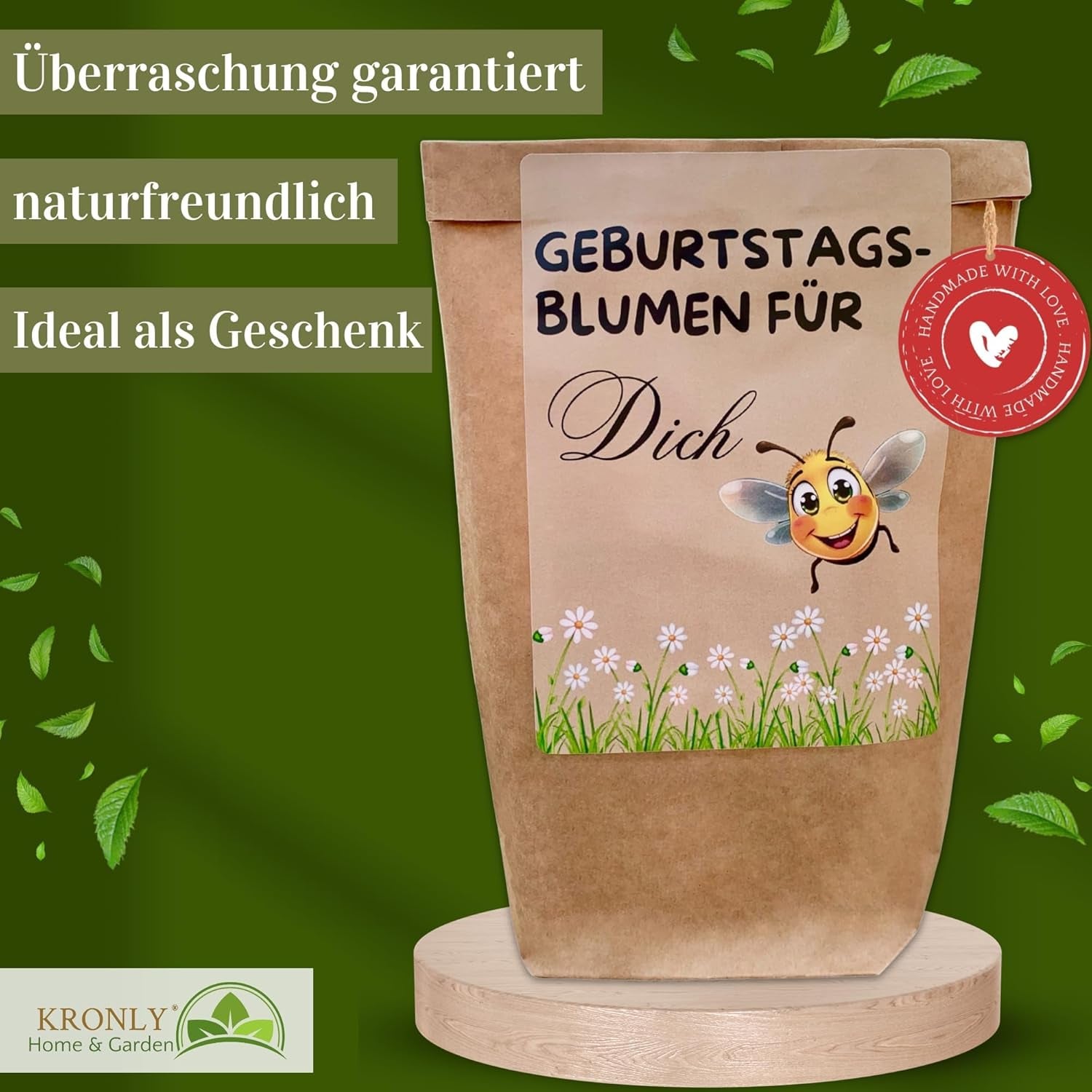 Cadou de ziua de naștere, kit de plantare a florilor pentru ziua de naștere, pungă cadou surpriză, cadou de ziua de naștere pentru femei, semințe de flori pentru plantare individuală