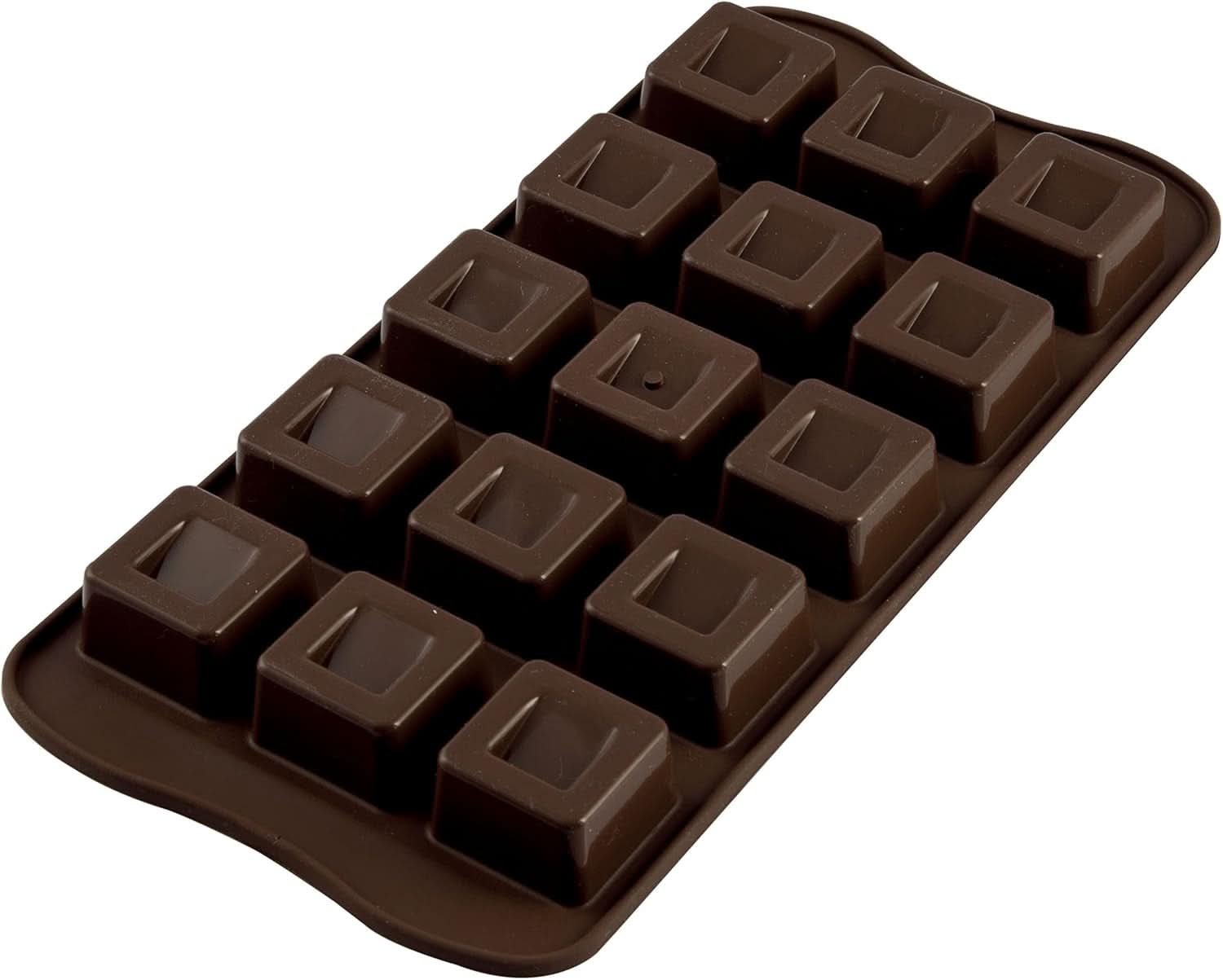 Forma Silicon Praline Silikomart Con Ø 2.6 x H 2.8 cm, 7.5 ml, 15 cavitati (SCG20) Bucatarie Naty Shop Scg02 Cub