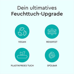 Șervețele umede pentru toaletă LILLYDOO, 720 bucăți (12 x 60), șervețele 100% fără plastic, de aruncat la toaletă, fără parfum