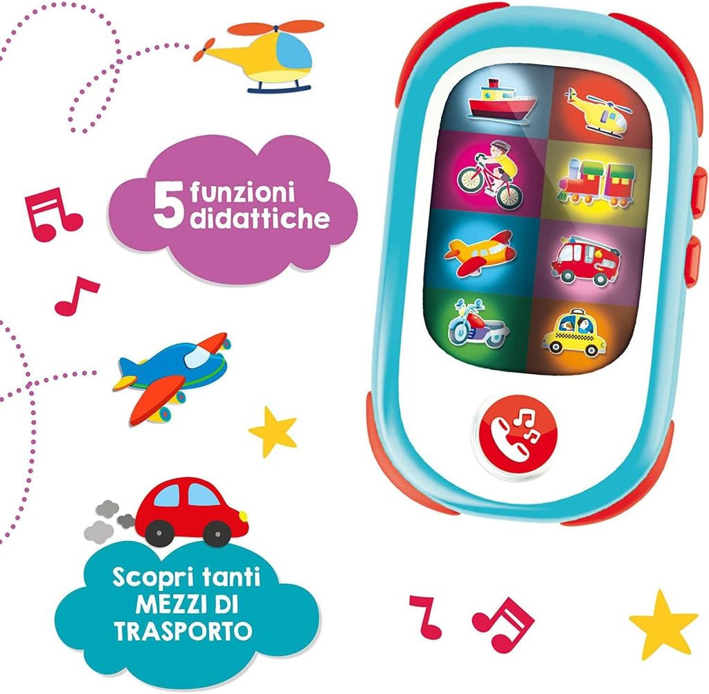 Liscianigiochi 95032 Carotina Baby Smartphone LED, Nu se aplică, S Jucarii Bebe Naty Shop