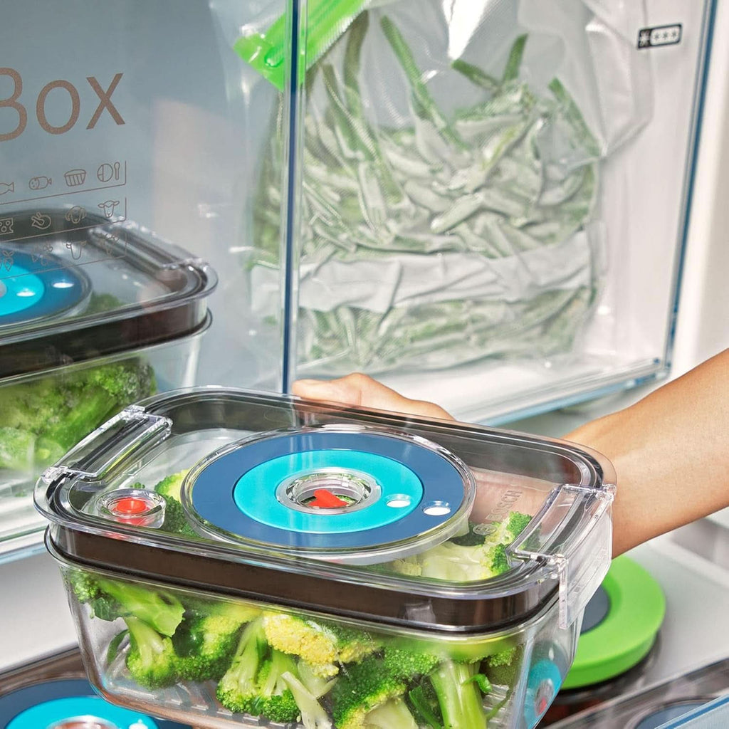 Bosch Stabmixer Ergomixx MS6CB61V1, Vakuum-Funktion, Edelstahl-Mixfuß, Mix- Und Messbecher, Vakuum-Pumpe, Vakuum-Beutel, Vakuum-Frischhaltedose, 12 Stufen plus Turbo, 1000 W, Schwarz/Anthrazit Bucatarie Naty Shop