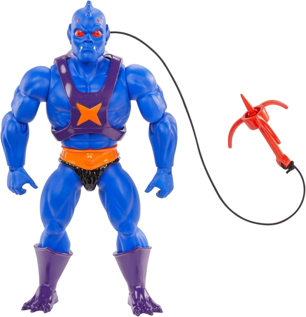 MASTERS of the UNIVERSE Action Figures - Colecție cu He-Man și Skeletor, 14 cm, 16 articulații, ambalaj retro, broșură mini-comic, pentru colecționari și copii de la 6 ani, HKM77 Action figures Naty Shop Poarta web