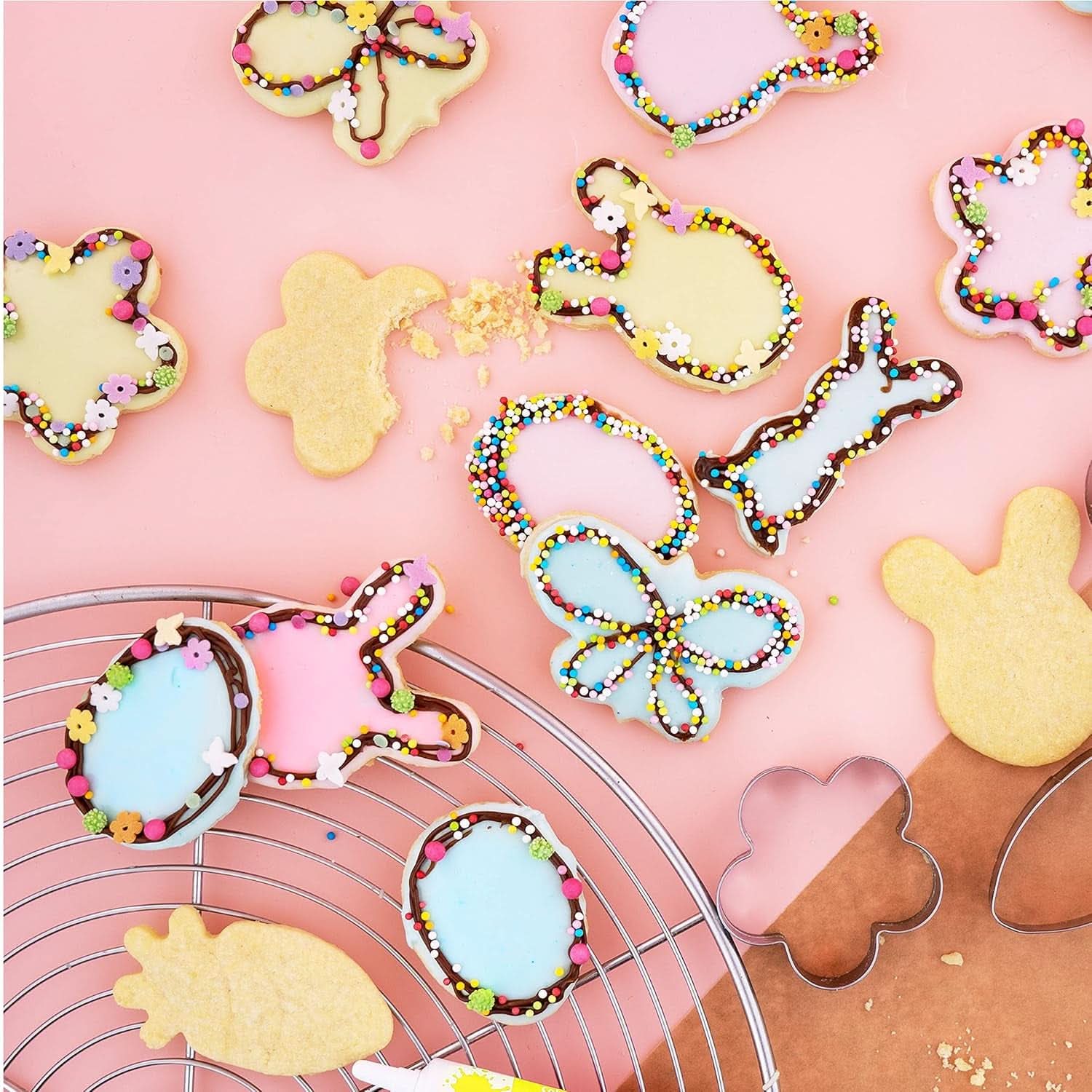 Günthart Backdecor 20 grame, Galben, ideal pentru colorarea glazurii Sprinkles Naty Shop