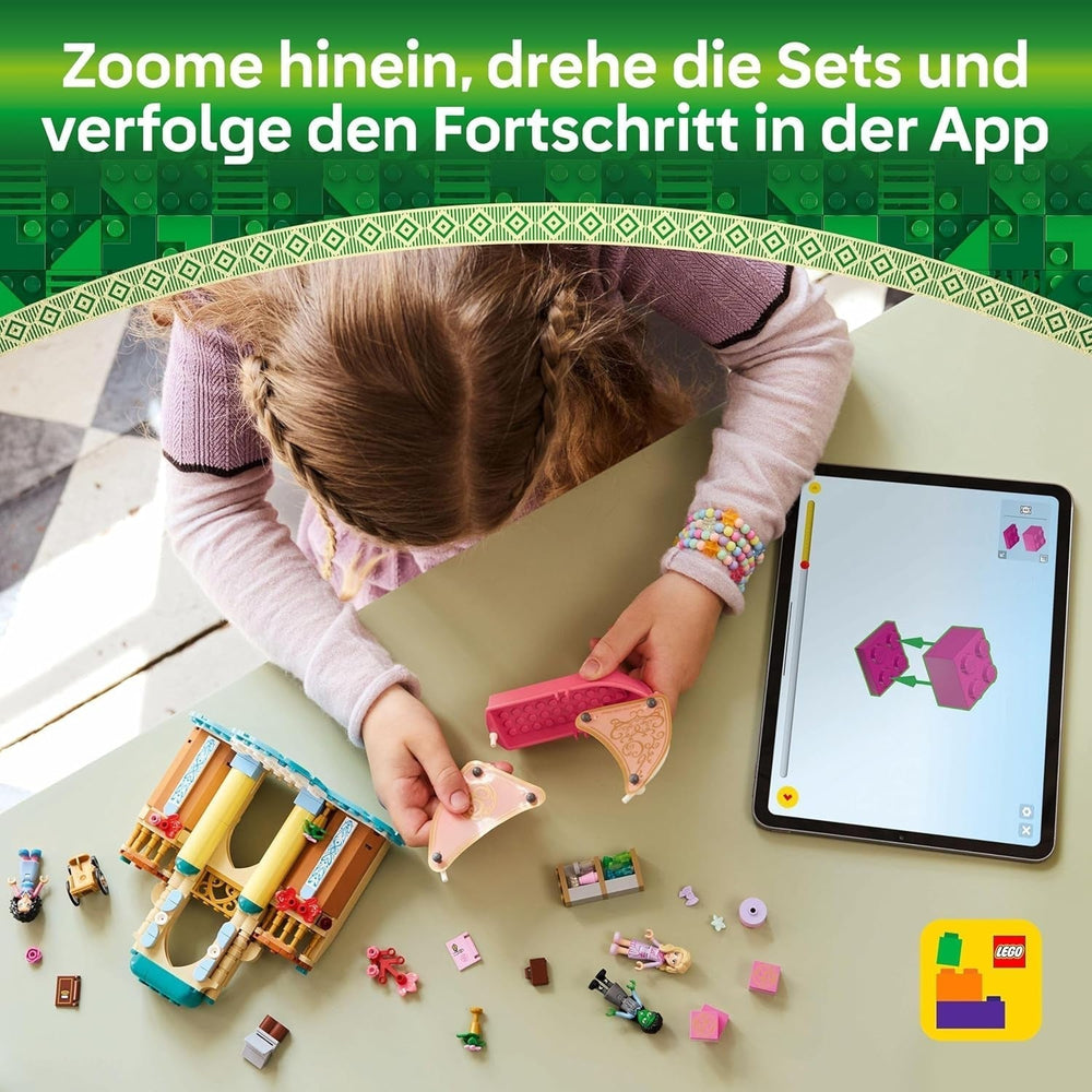 LEGO Wicked Glinda, Elphaba și Nessarose la Universitatea Shiz, barcă cu pânze și 3 figurine, barcă de jucărie, cadou pentru fete și băieți de la 7 ani, iubitorii casei de păpuși 75681 Seturi de constructie Besuche den LEGO-Store