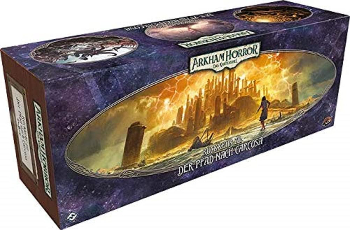 Fantasy Flight Games, Arkham Horror: LCG, Joc de bază, Joc pentru experți, Joc de cărți, 1-4 jucători, Vârste 14+, 45+ minute, Germană, Multicolor, Colorat