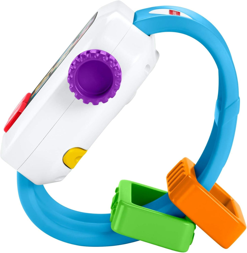 Fisher Price GJW10 GNK88 - Learning Fun Smart Watch, jucărie muzicală pentru bebeluși cu vârsta de peste 6 luni Jucarii Bebe Naty Shop